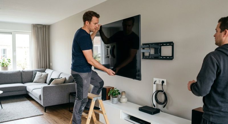 Tv Hanging Service in Overland Park, KS