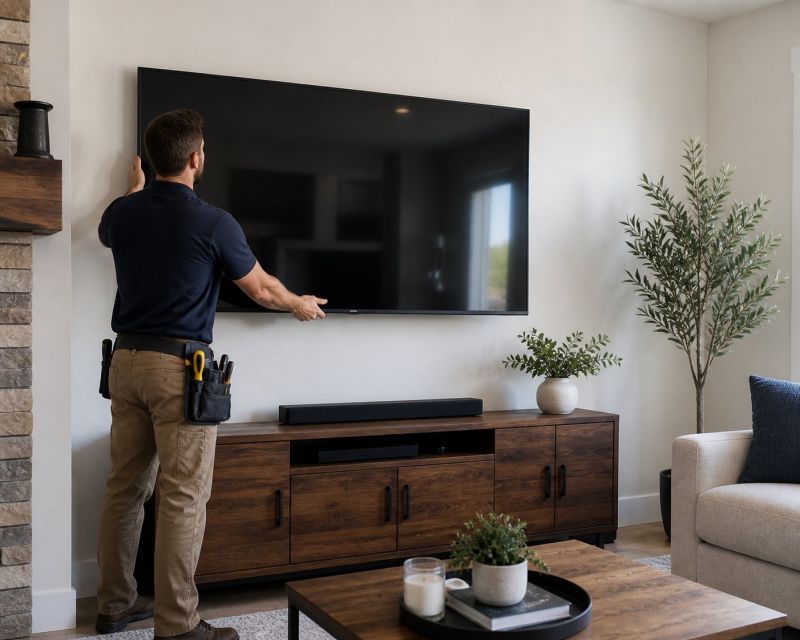 Tv Hanging Service in Arvada, CO
